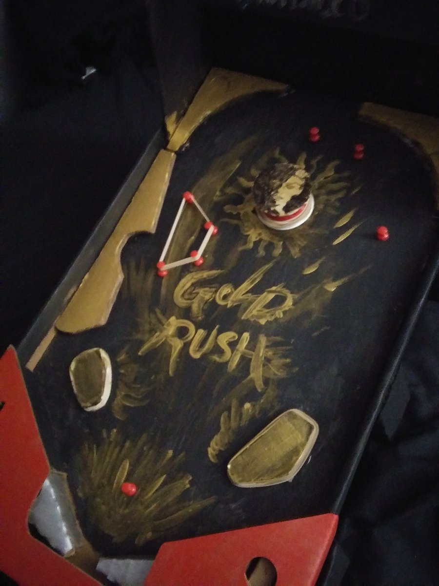 TheREALDeadfish's tweet photo. My first Pinbox 3000 board... experimenting with rubber bands, I plan on adding more features, the next board I plan on building is gonna be even better! #Pinbox3000 https://t.co/A6qhsuzfSG