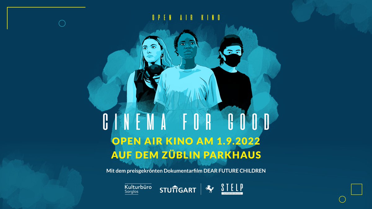 MFG_Film_Fund's tweet photo. Stelp e.V. zeigt am 1. September den MFG-geförderten Dokumentarfilm „Dear Future Children" in Anwesenheit von Regisseur Franz Böhm und Stelp-Gründer Serkan Eren.👉Mehr Infos zur Veranstaltung: https://t.co/Xc0O61EsGN
#cinemaforgood #stelp #dokumentarfilm #dearfuturechildren https://t.co/rUkExPjcHc