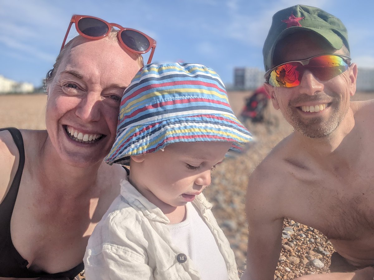 LauraWesOT's tweet photo. ...and delayed post but beautiful Sunday morning sea swim with my little family 🌊💙#AHPsActive https://t.co/DjLA85y9e6