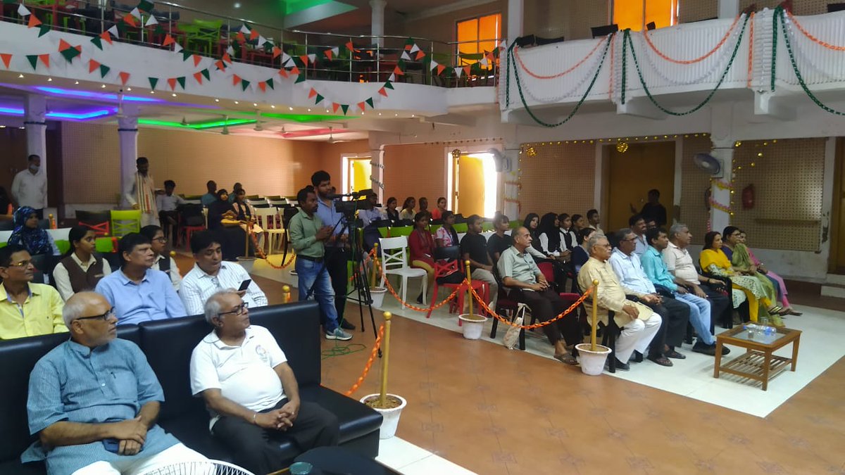 AnindyaKrD's tweet photo. Inaugural Ceremony of the 2nd Jharkhand Science Film Festival 2022 @jsff2022 Karim City College, Jamshedpur. @avigyankishor film will be screened there.
Due to unavoidable circumstances We personally would not be able to attend.
Wishing Organizer a grand success 💐💐❤️ #JSFF2022 https://t.co/qFulFEb4Ao
