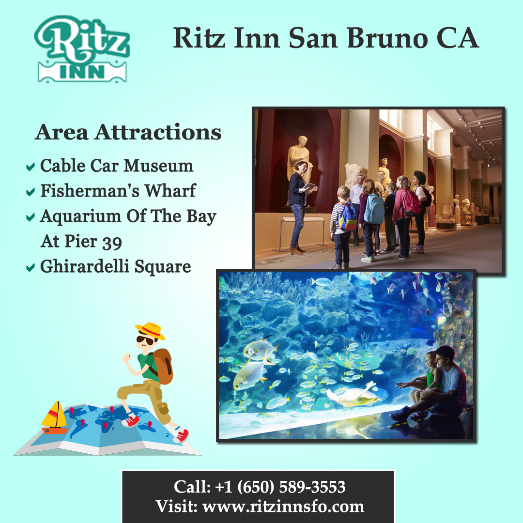InnRitz's tweet image. Explore the things to do near San Bruno, California  
To book a trip with us call us at +1 (650) 589-3553  or visit ritzinnsfo.com for more information!
