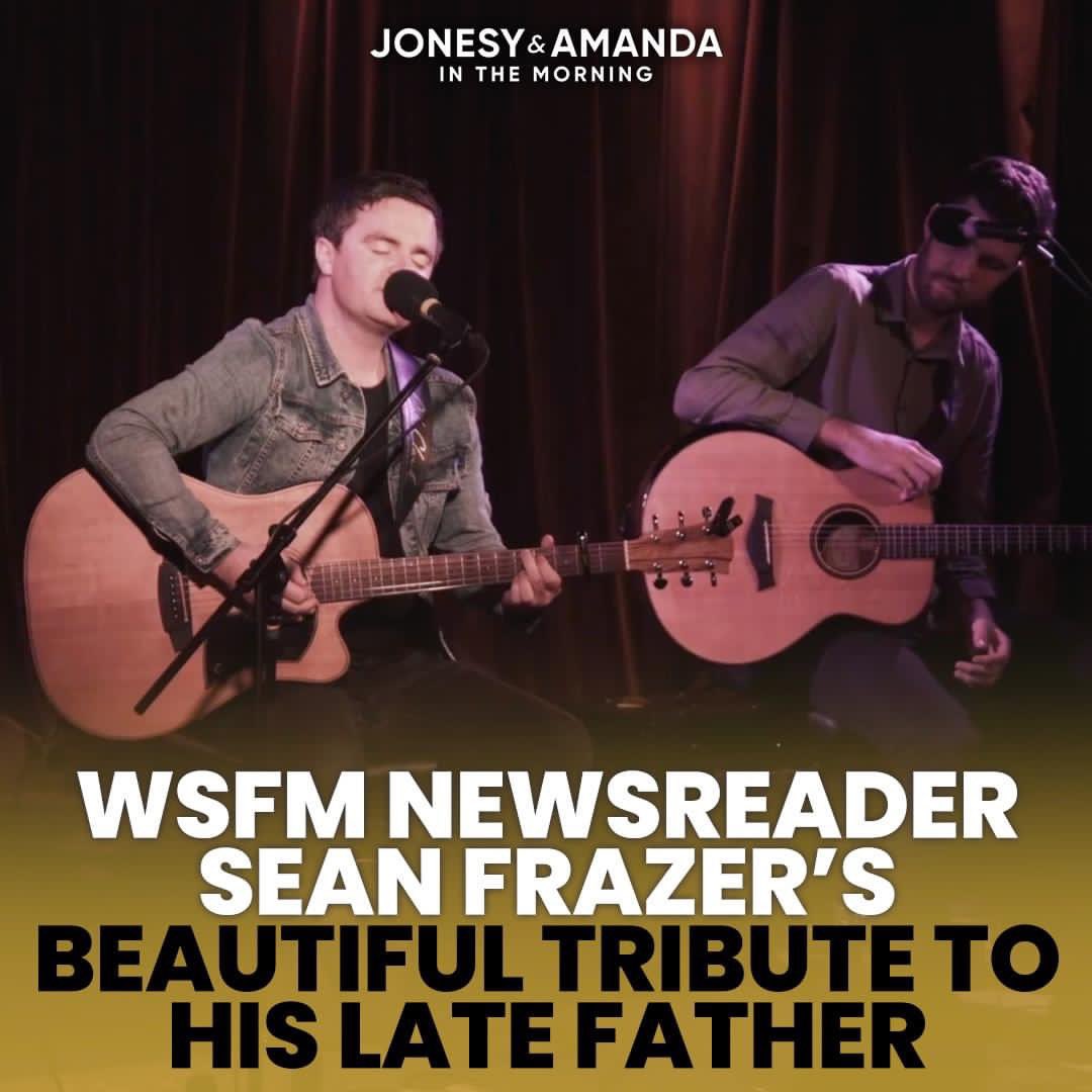 seanfrazer's tweet photo. A pretty special moment on @JonesyandAmanda this morning.
Audio:
https://t.co/3RXxSMEtEf https://t.co/n4RDwKBSk1