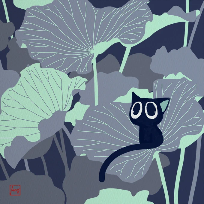 黒猫感謝の日らしいので久々に小黒 