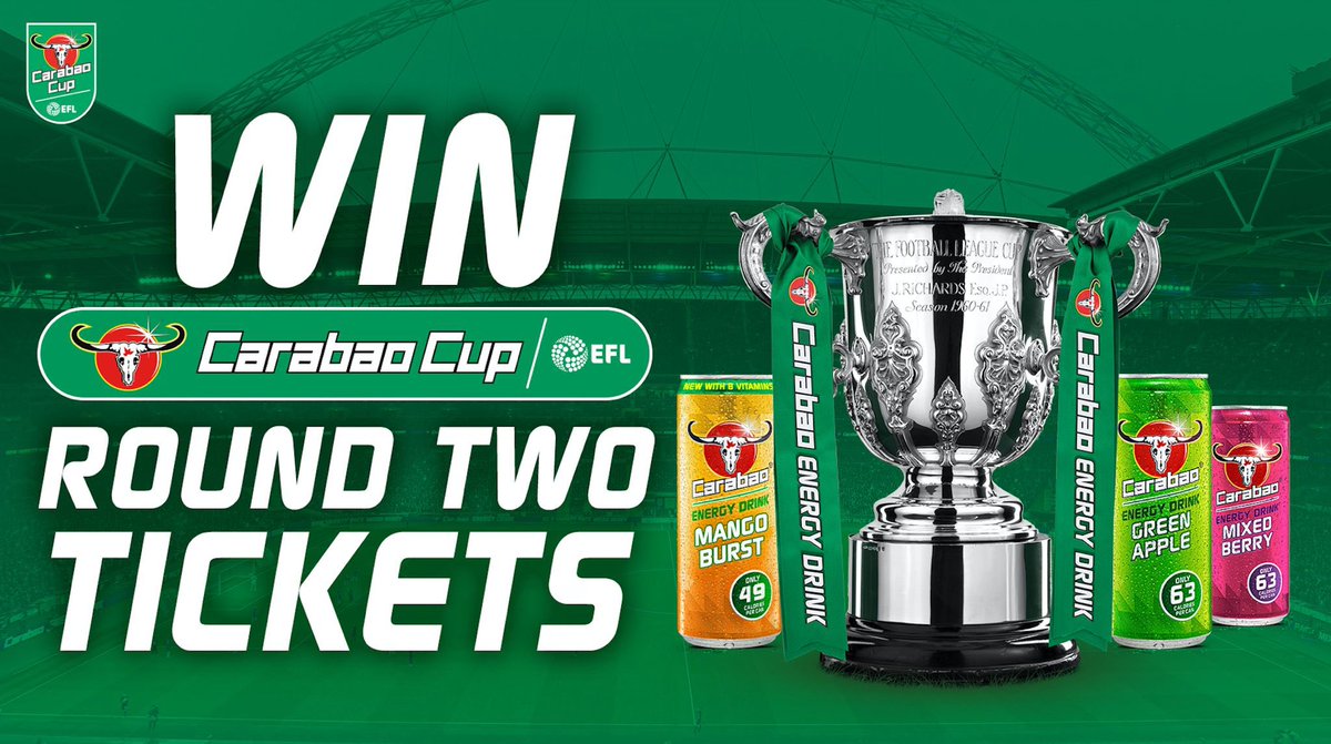 PunjabiRams's tweet photo. We have 3 pairs of tickets for the @Carabao_Cup game next week against West Brom up for grabs, courtesy of Carabao. Simply RT and follow, the winners will be randomly selected on Thursday morning. Competition closes at 23:59 on 17/8. Good luck!
#dcfcfans https://t.co/SaXAUMqQvr