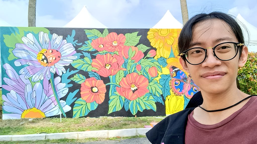 Alhamdulillah siap utk bahagian sendiri, siapkan dari  pagi hingga ke malam utk 2 hari. Harini detailing outline shj.