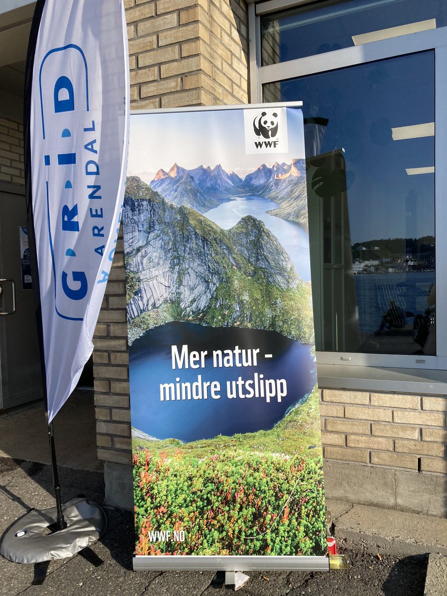 #Arendalsuka dag 3! I dag kan dere høre meg og @WWFNorge fortelle hvorfor vi trenger #naturavgift for å sikre #MerNatur i GRID Arendals bakgård 9.30! Streames også på wwf.no/nyheter/mer-na…