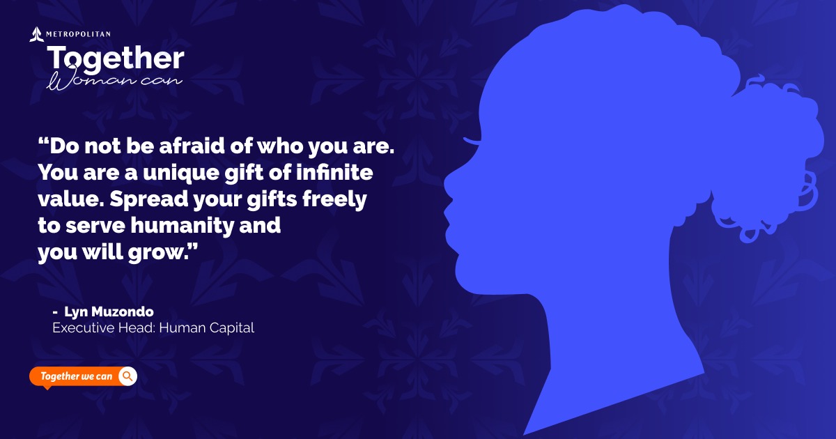 MetropolitanZA's tweet photo. Women are strong, and they are soft.
Women are many things at once, and other times, they can hone in on just one thing and see it to its success.
Lyn Muzondo captures this notion beautifully in her message to all the ladies this #WomensMonth.
#TogetherWomenCan https://t.co/jzHu4uhrqG