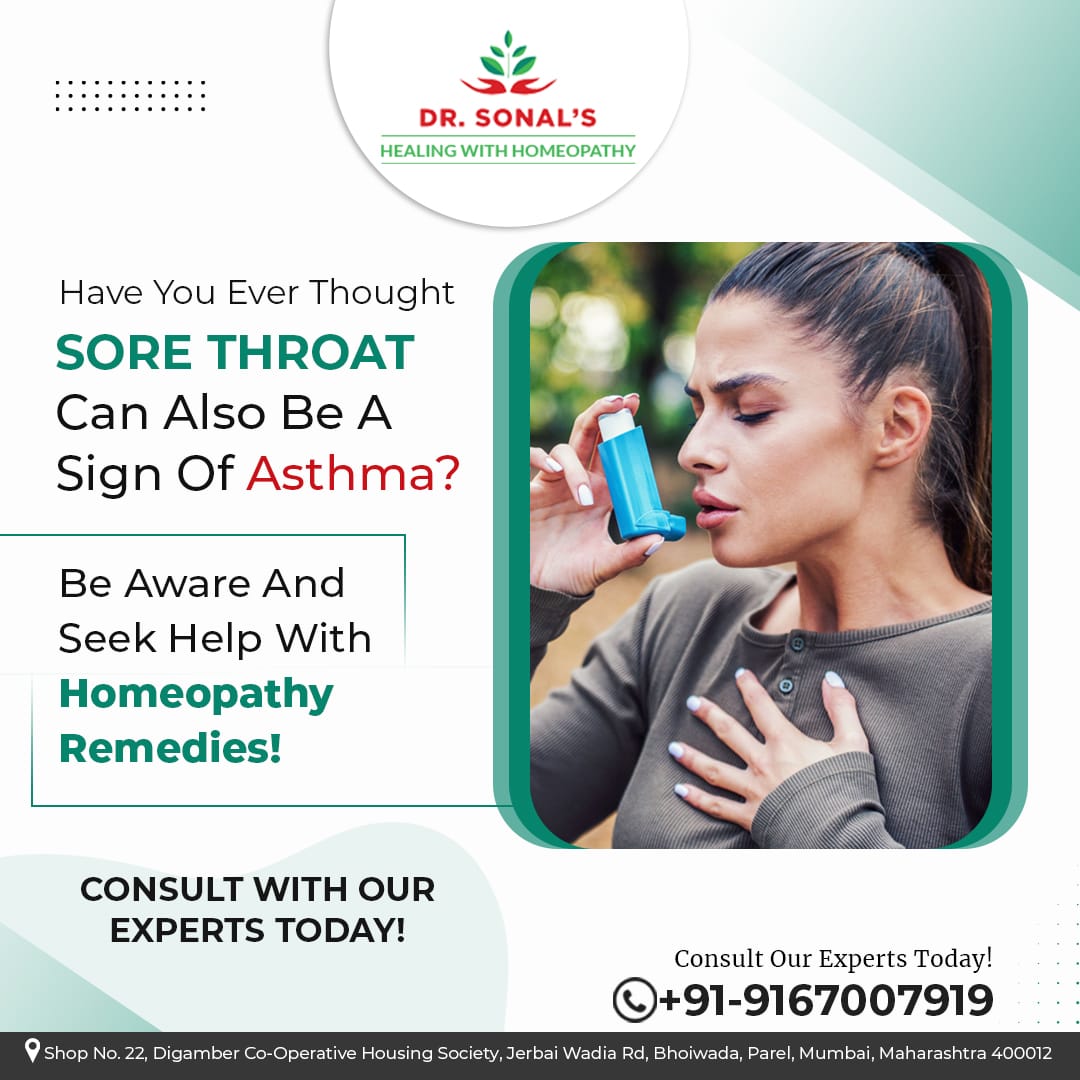 DrSonal_mehta's tweet image. Have You Ever Thought Sore Throat Can Also Be A Sign Of Asthma?

Be Aware And Seek Help With
Homeopathy Remedies!
#soarthroat #throatinfection #asthma #asthmaawareness #asthmahelp #asthmatreatment #coldandcough #homeopathyworksforme #homeopathytreatment #homeopathy  #drsonaljain