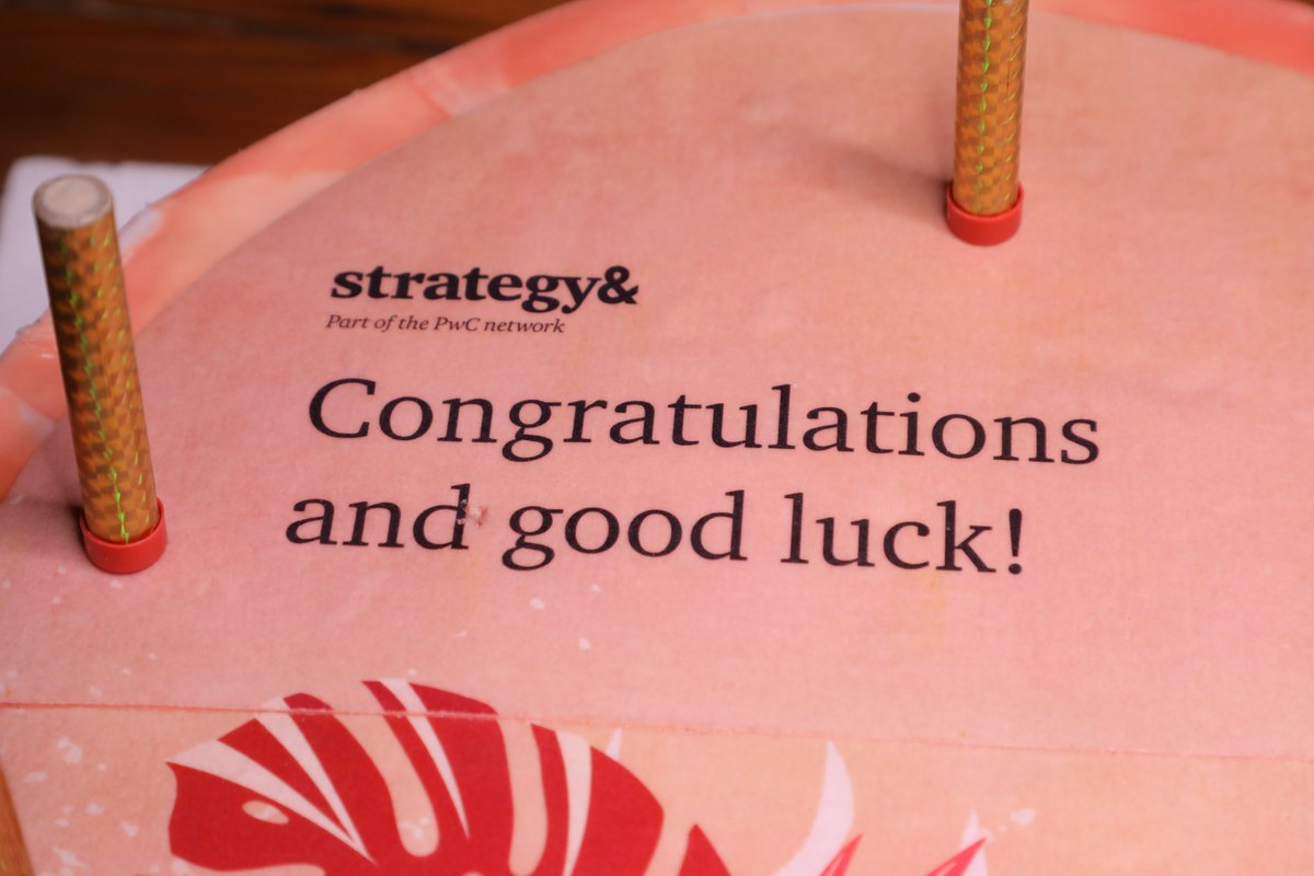 strategyandME's tweet photo. Milestones are worth celebrating and we have lots of them! People from our offices across the Middle East gathered to celebrate their colleagueโs work anniversaries and MBA acceptances. Here's to many more happy gatherings! #LifeAtStrategyand https://t.co/BdtcrOG7eX