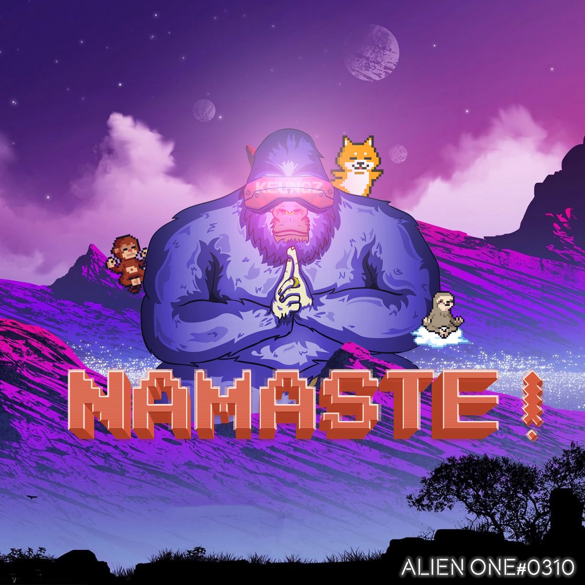 AlienOnee's tweet photo. @keung @Gomdolet @Yogapetz @AmberMetaNFT @Kakarot_F23 @Degencaesar @alexkongz @yhopak1 There in your another PFP from me! https://t.co/yhrieFBOqD