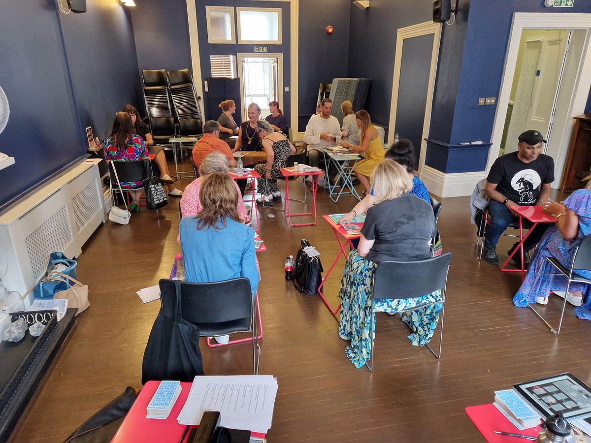 avrilpricetarot's tweet photo. What an awesome day! My shadow workshop went very well. I feel very fortunate to have such wonderful people to work with.
I think we all got something out of it. Just love Tarot, it really is a beautiful craft. #learningtarot https://t.co/KZgwbO4U5e