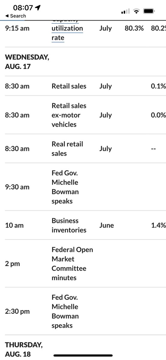 crypto___rocket's tweet photo. Today’s US economic calendar and what to expect. Keep reading… https://t.co/BJaIjsibAP