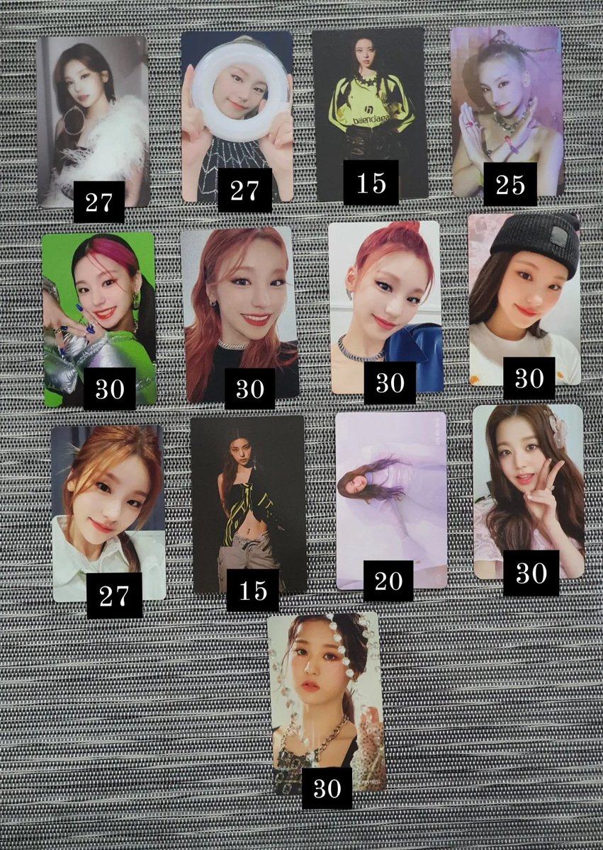 _xpppppp_'s tweet photo. WTS Itzy albums and photocards. Pls direct message me and circle the item that you want. Postage is EM 8 WM 14. Pm me if you are interested βοΈβοΈπβ€οΈ
#pasarITZY #itzypasar #pasaritzymy #ITZY https://t.co/MmDMcMcxka