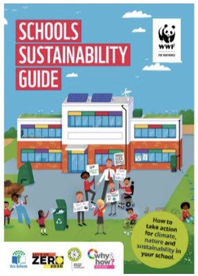 KateJen75464406's tweet photo. Love this Sustainability Guide for Schools by @wwf_uk 👌practical ways to improve environmental footprint for biodiversity; energy; waste and recycling; paper and printing; food and food waste; water and travel 🌍 https://t.co/qoWZ6W6Vjb #primaryscience #science #climateeducation https://t.co/WPH5v9dBr7