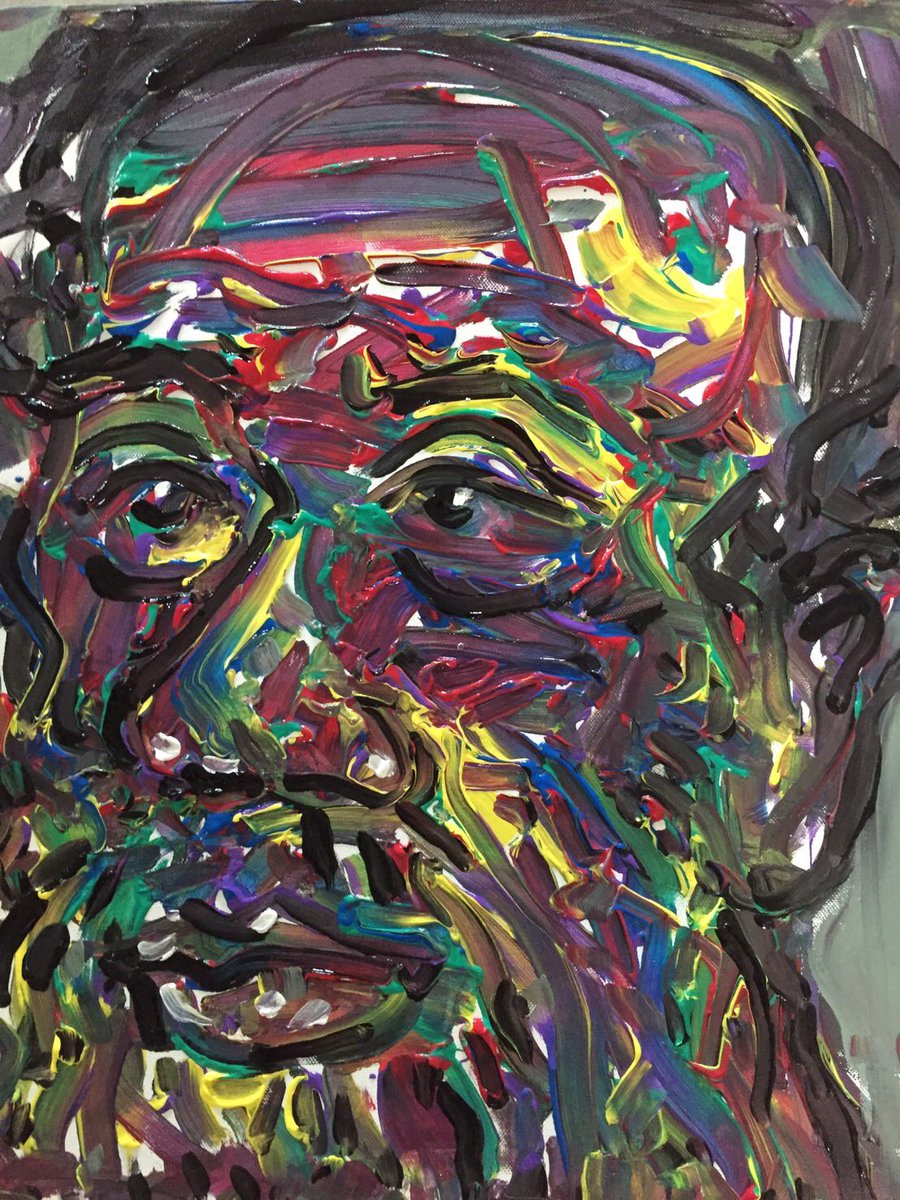 PongdejC's tweet photo. “Untitled “Acrylic on Canvas https://t.co/LQfyWBKKrd