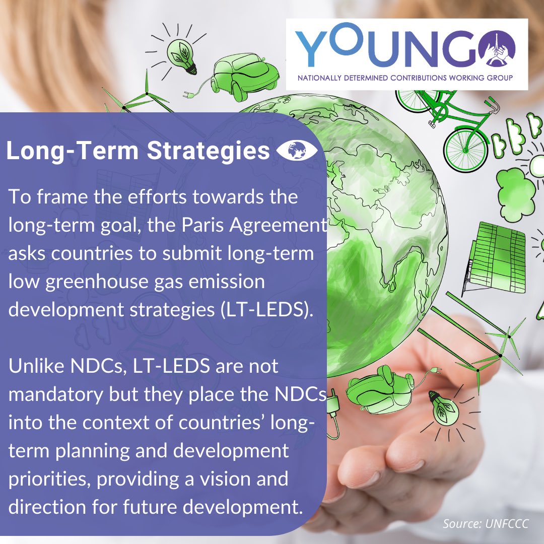 youngo_unfccc's tweet photo. the Paris Agreement asks countries to submit long-term low greenhouse gas emission development strategies (LT-LEDs).
#ParisAgreement #NDCs #ClimateActionPlans #LongTermStrategies #ClimateCrisis #ClimateJusticeNow #NDCsWG #Infographics
#Youth4NDCs #NDCImplementation https://t.co/9wqi2qYVoK