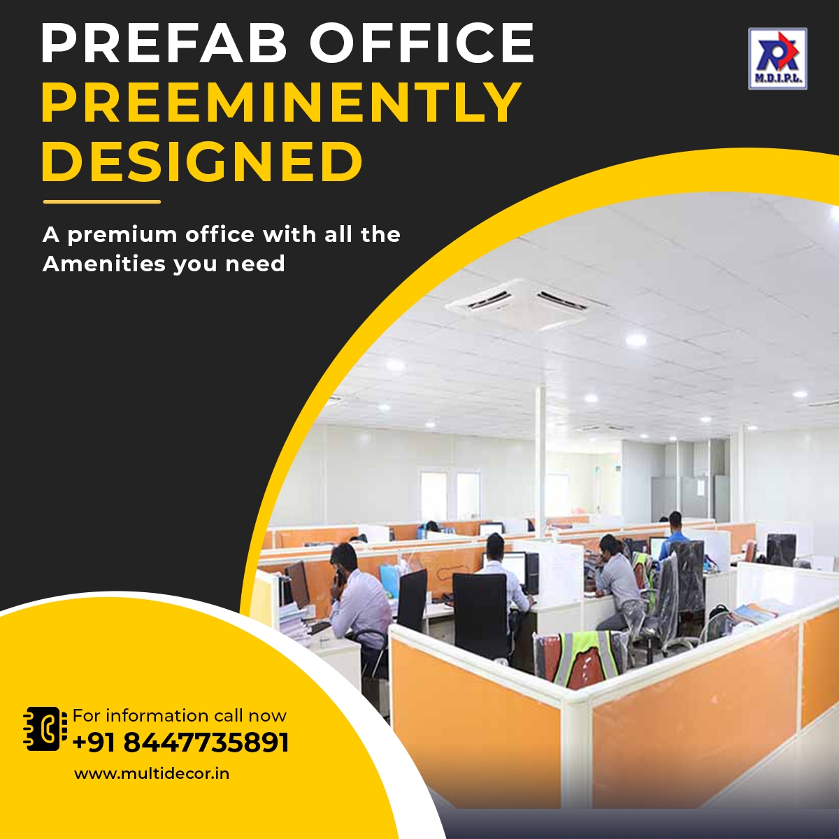 MDIPL1's tweet photo. Multi Decor India Pvt Ltd has attained a remarkable position in the industry by serving quality and client-oriented prefabricated site offices/portable site offices.
https://t.co/SS9fhWX9hT
#prefabsiteoffice #prefabricatedoffice #siteoffice #modularsiteoffice #modularoffice https://t.co/uZOKaplH3T