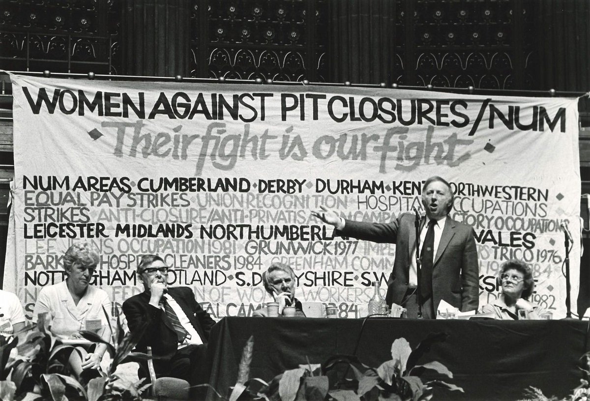 #OnThisDay 1985. The National Conference of Women Against Pit Closures is held in Sheffield.

Photo Credit: <a href="/RaissaPage/">Raissa Page collection</a>