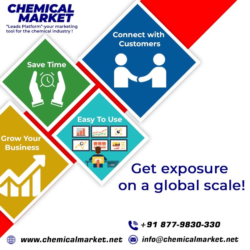chemicalmarket's tweet image. Get Exposure on a global scale!
Visit Now :- chemicalmarket.net

.

#chemicalmarket #chemicalindustry #Leadsplatform #chemicalmagazine #chemicalprices #ChemicalMarketplace #chemicalmanufacturer #chemicalDistributors #ChemicalTraders