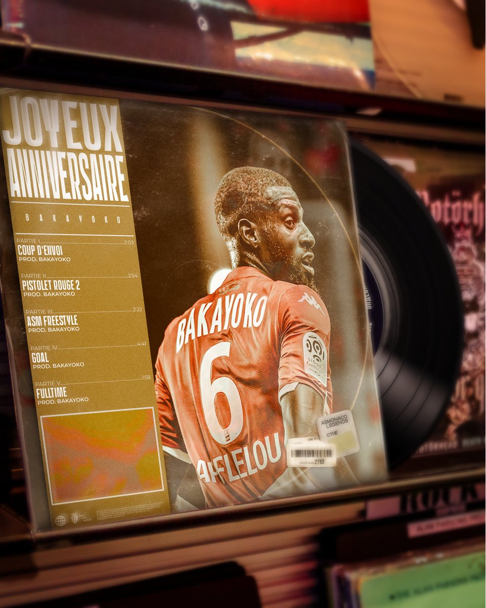 AS Monaco 🇲🇨 (@as_monaco) on Twitter photo Plus de 💯 matchs sous le maillot Rouge & Blanc, un titre de 𝘾𝙝𝙖𝙢𝙥𝙞𝙤𝙣 𝙙𝙚 𝙁𝙧𝙖𝙣𝙘𝙚 mais surtout un but face à <a href="/ManCity/">Manchester City</a> qu'on n'est pas prêt d'oublier !
Notre ancien milieu 🇫🇷 fête aujourd'hui ses 28 ans.
𝗝𝗼𝘆𝗲𝘂𝘅 𝗮𝗻𝗻𝗶𝘃𝗲𝗿𝘀𝗮𝗶𝗿𝗲 <a href="/TimoeB08/">T.Bakayoko14</a> 🎂 Plus de 💯 matchs sous le maillot Rouge & Blanc, un titre de 𝘾𝙝𝙖𝙢𝙥𝙞𝙤𝙣 𝙙𝙚 𝙁𝙧𝙖𝙣𝙘𝙚 mais surtout un but face à <a href="/ManCity/">Manchester City</a> qu'on n'est pas prêt d'oublier !
Notre ancien milieu 🇫🇷 fête aujourd'hui ses 28 ans.
𝗝𝗼𝘆𝗲𝘂𝘅 𝗮𝗻𝗻𝗶𝘃𝗲𝗿𝘀𝗮𝗶𝗿𝗲 <a href="/TimoeB08/">T.Bakayoko14</a> 🎂