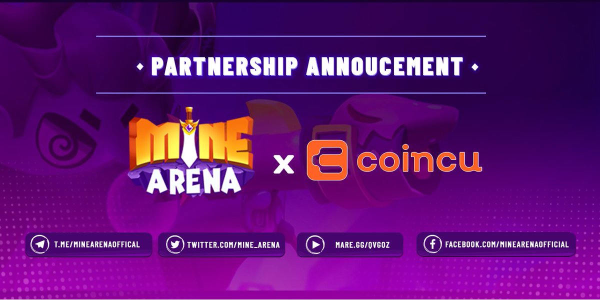 Mine_Arena's tweet photo. 🤝 𝗣𝗮𝗿𝘁𝗻𝗲𝗿𝘀𝗵𝗶𝗽 𝗔𝗻𝗻𝗼𝘂𝗻𝗰𝗲𝗺𝗲𝗻𝘁: 𝗖𝗼𝗶𝗻𝗖𝘂 🤝
📣 𝗠𝗶𝗻𝗲 𝗔𝗿𝗲𝗻𝗮 is delighted to introduce 𝗖𝗼𝗶𝗻𝗖𝘂 as our media partner.
👉 For more information, please visit: https://t.co/Wo1do4RbK2
#MineArena #FreeToPlay #Gamefi #Coincu https://t.co/OFf6LGQJcA