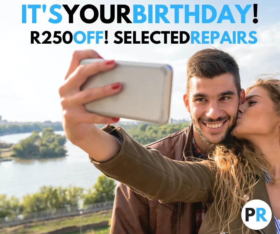 platinumrepairs's tweet photo. HAPPY BIRTHDAY, YOU LUCKY FISH! 🥳
Need a repair? TODAY ONLY get R250 off selected repairs.
📲Give us a call to ensure we have stock for your repairable device - 010 594 7588
👁Bring your ID
👉T's&amp;C's apply
#itsmybirthday #birthday #discounts https://t.co/jWYSEDk7E7
