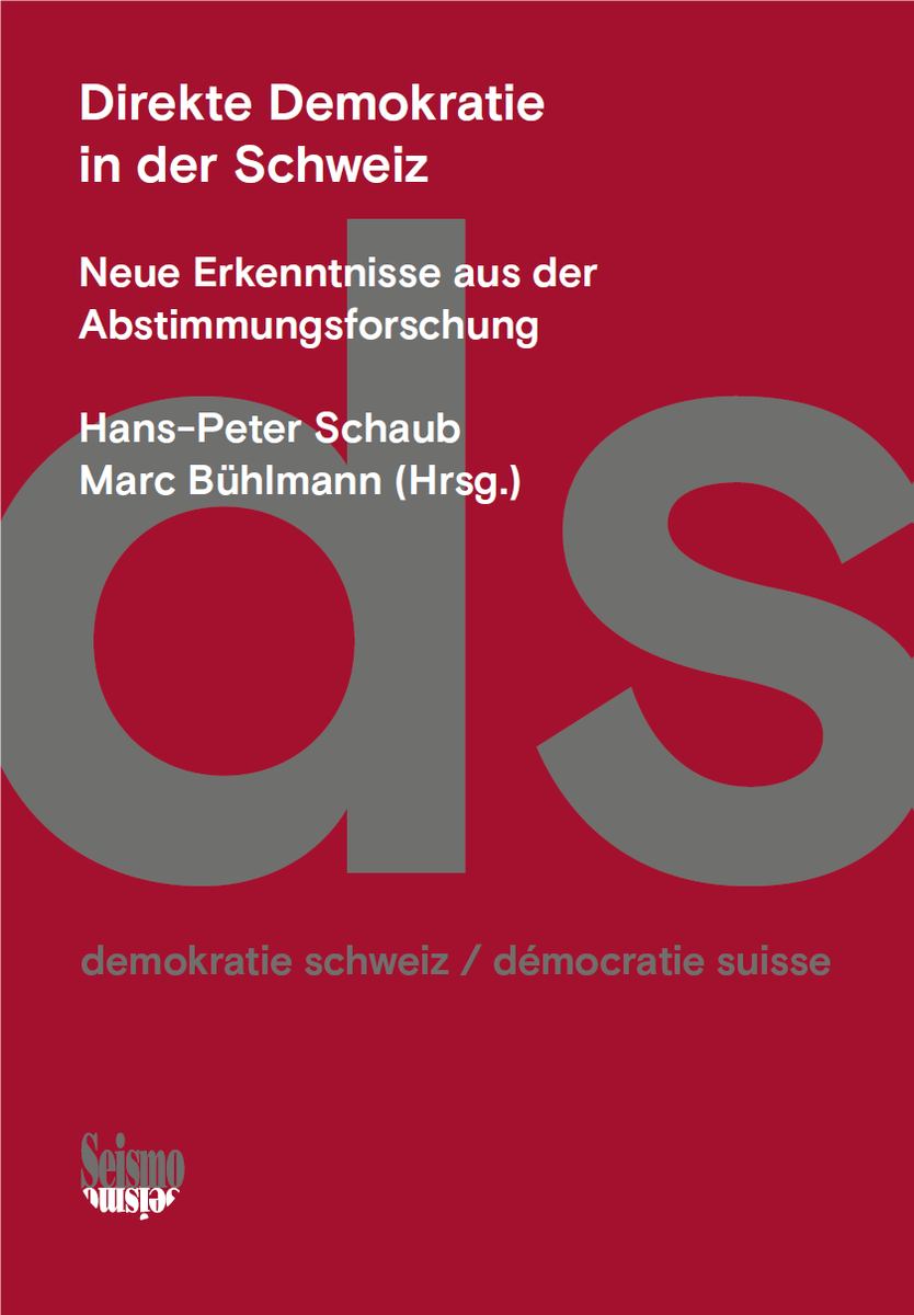 🎇Direkte Demokratie in der Schweiz: Neue Erkenntnisse aus der #Abstimmungsforschung

Der neue Sammelband ist da! Er ist beim <a href="/SeismoVerlag/">Seismo Verlag/Éditions Seismo/Seismo Press</a> auch als Open Access verfügbar: seismoverlag.ch/de/daten/direk…