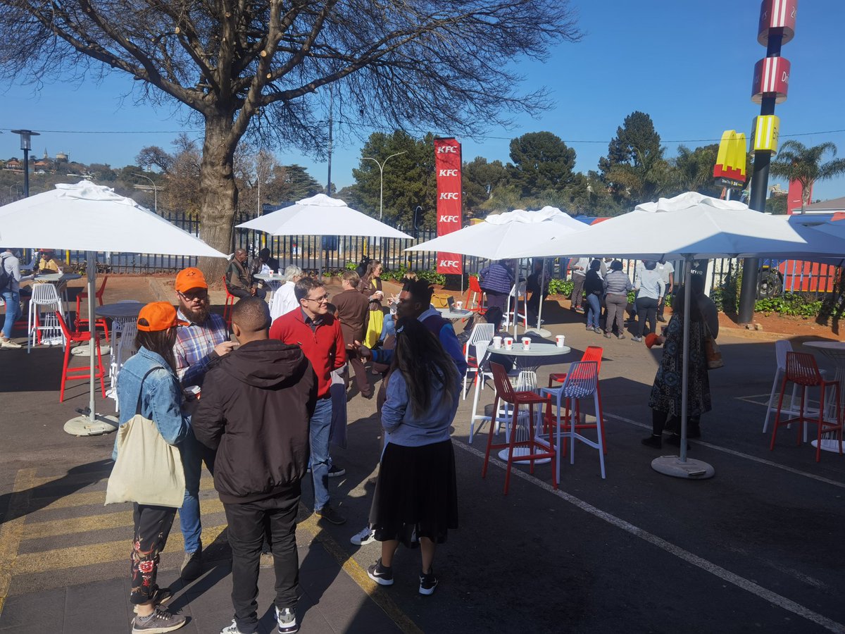 mediauj's tweet photo. The collaboration will see the students living their creative dreams today #KFCMASHup #UJ https://t.co/fDwbTMuXS6