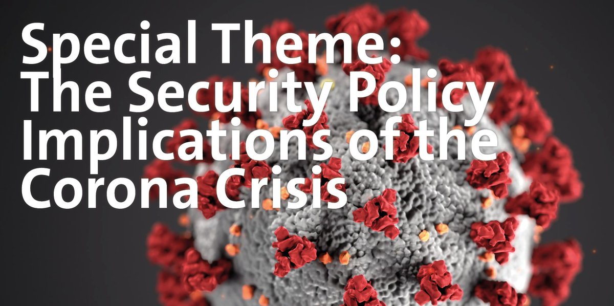 CSS_ETHZurich's tweet photo. Our featured theme this week is the Security Policy Implications of the Coronavirus Crisis. In this theme, we focus on 🇨🇭 & international crisis management & security policy, & the crisis implications for international relations https://t.co/rMqe09HYZ6 #CoronaCSS #CSSthemes https://t.co/L5QuUrPSTw