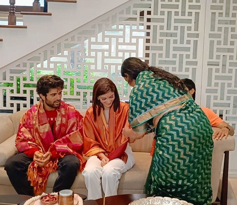 Vijay Deverakonda's mother who prayed for the success of Liger