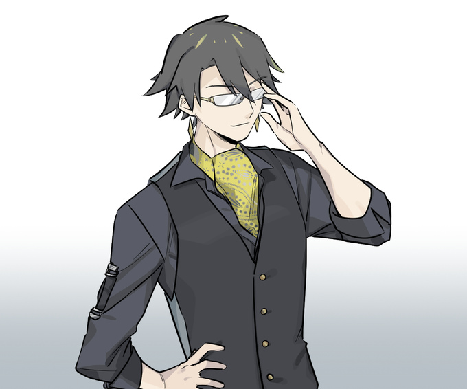 面白メガネのtwitterイラスト検索結果