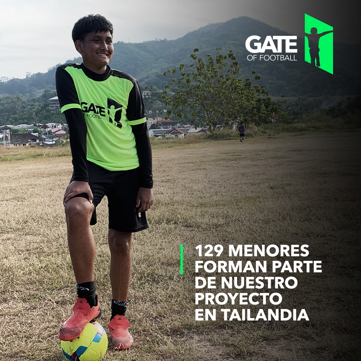 GateforChildren's tweet photo. GATE OF FOOTBALL I Más de 120 niños y niñas, de cuatro colegios diferentes, forman parte en la actualidad de #GateOfFootball #Tailandia.
More than 120 boys and girls, from four different schools, are currently part of #GateOfFootball in #Thailand.
#Infancia #Childhood https://t.co/b3tG0a0TMh