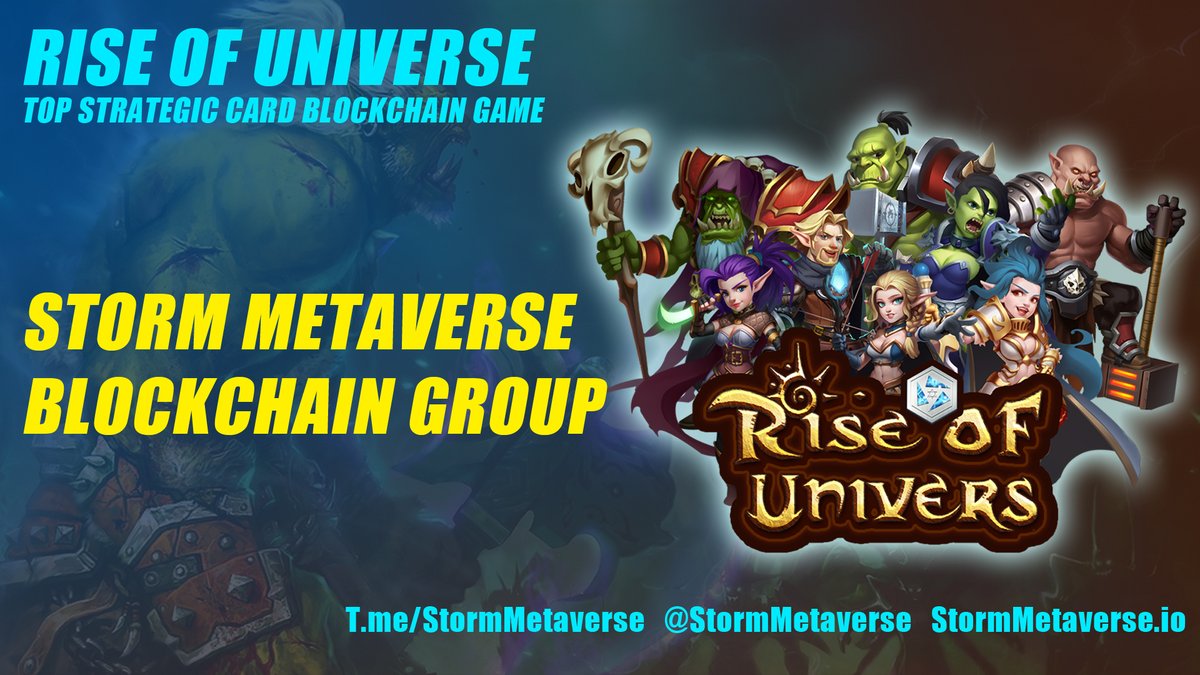 ituvumpv889's tweet photo. @Immutable @Turner @YangAdija @0xferg @carlypreilly Rise Of Univers (ROU) is a new card game you can play to earn rewards. 

✅play to earn 
✅legit NFTs
✅blockchain group

Be part of our expanding community and experience firsthand our new blockchain game.
Telegram #stormeva
Instagram #StormEva44
Link:https://t.co/sky5zOWJDR https://t.co/yCwEkvav1M