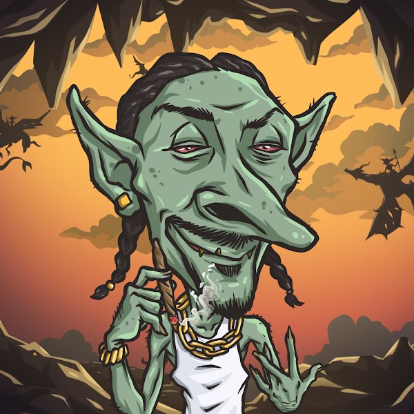 JD_RizeAndShred's tweet photo. @realgoblinsnft @QuadQuirk @SnoopDogg Snoop Gob!🔥🔥
#goblinhorde #ghorde https://t.co/kiOaM5aJLY