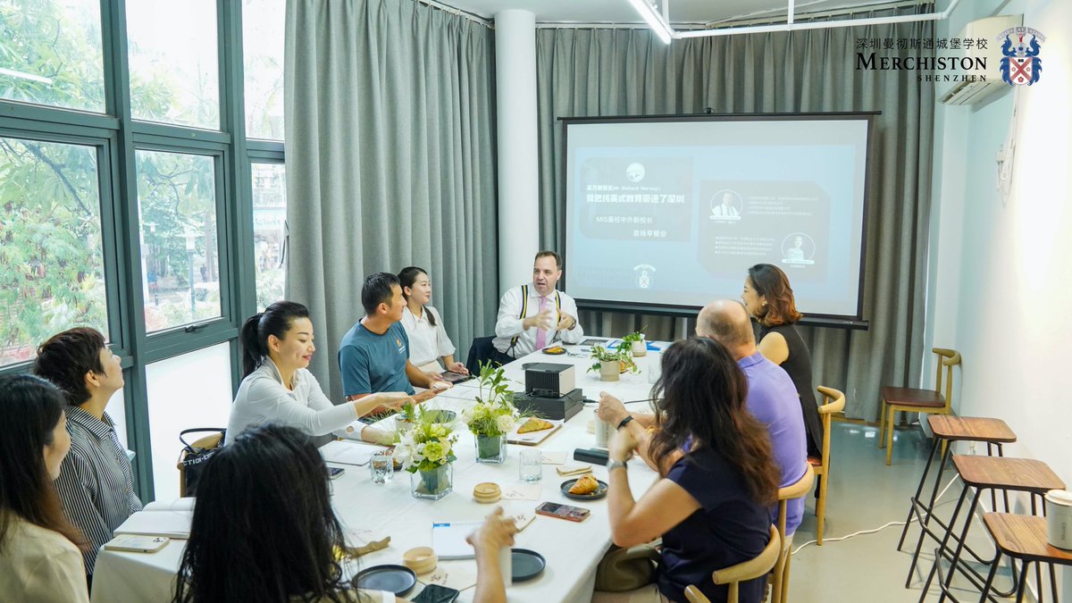 Merchiston_SZ's tweet photo. MIS Shekou had first breakfast meeting with parents.

-----------------------------------------

#merchistoninternationalschool #MIS #school #education #love #student #students #teacher #learning #kids #college #memes #study #schoollife #backtoschool #children #instagram #teacher https://t.co/jvBSBecg0n