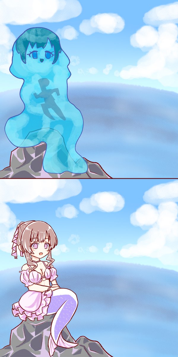 人魚霧子……
#幽谷霧子 