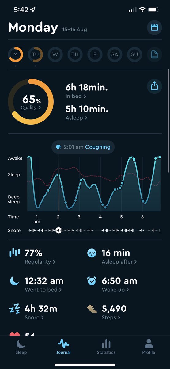 jackcrombie's tweet photo. @jiggsy Started a month long cpap machine trial yesterday. Changed my life overnight. https://t.co/FO4HyOpRjB