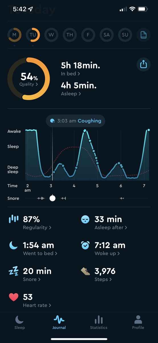 jackcrombie's tweet photo. @jiggsy Started a month long cpap machine trial yesterday. Changed my life overnight. https://t.co/FO4HyOpRjB