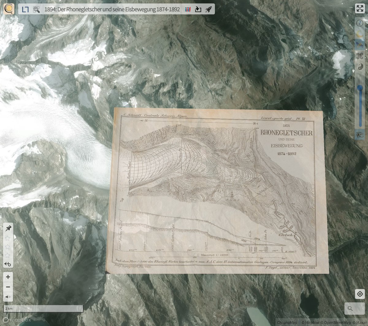 chronohh's tweet photo. Livret-guide géologique dans le Jura et les Alpes de la Suisse @ETHBibliothek Seite 126 1/2 :: Der #Rhonegletscher und seine Eisbewegung 1874-1892
🗺️ https://t.co/VxBK68pgnz
🗻 https://t.co/MzbvTNqxnM
📙 https://t.co/6ou7a8SSKh
#Gletscher #glacier #glaciology https://t.co/aC9s6kGGoU