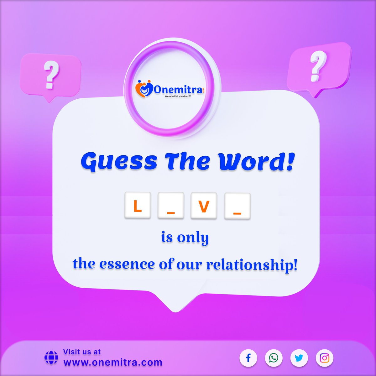 onemitraindia's tweet photo. Guess The word?🤔🤔🤔
Like ❤️share✔ and save this post📄
#quizday #quizwinners #quizgames #gkquize #quizztime #timetoquiz #QuestionADay #questionoftheday #quizetime #timeforquiz #ThisIsForYouWorld #lovequizze #ilovequizzes #romance #foreverything #foreverwithyou❤️😍 #onemitra https://t.co/F7LdyYQ5bl