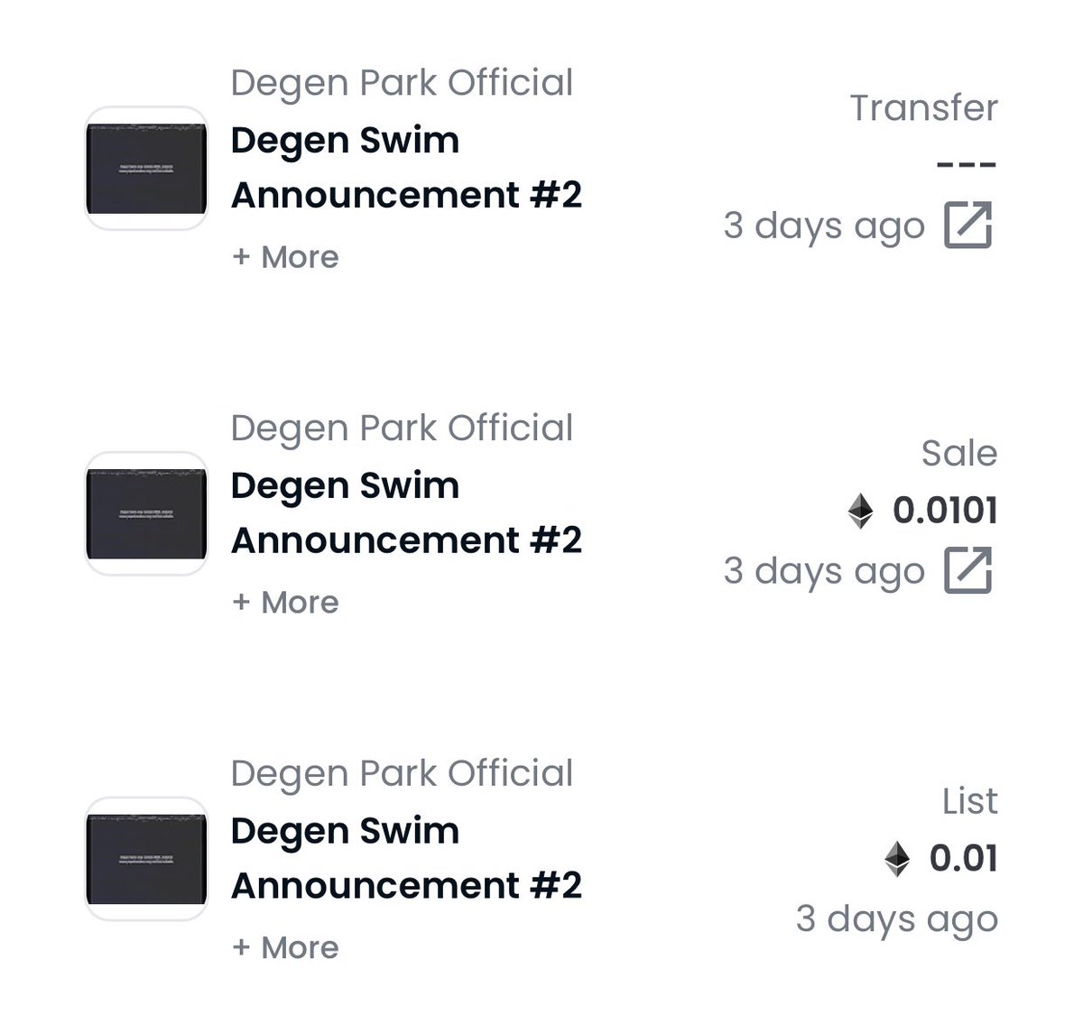 Who paid 0.01 for my <a href="/DegenPark_/">Degen Park Official #DegenSwim #Parody</a>😂