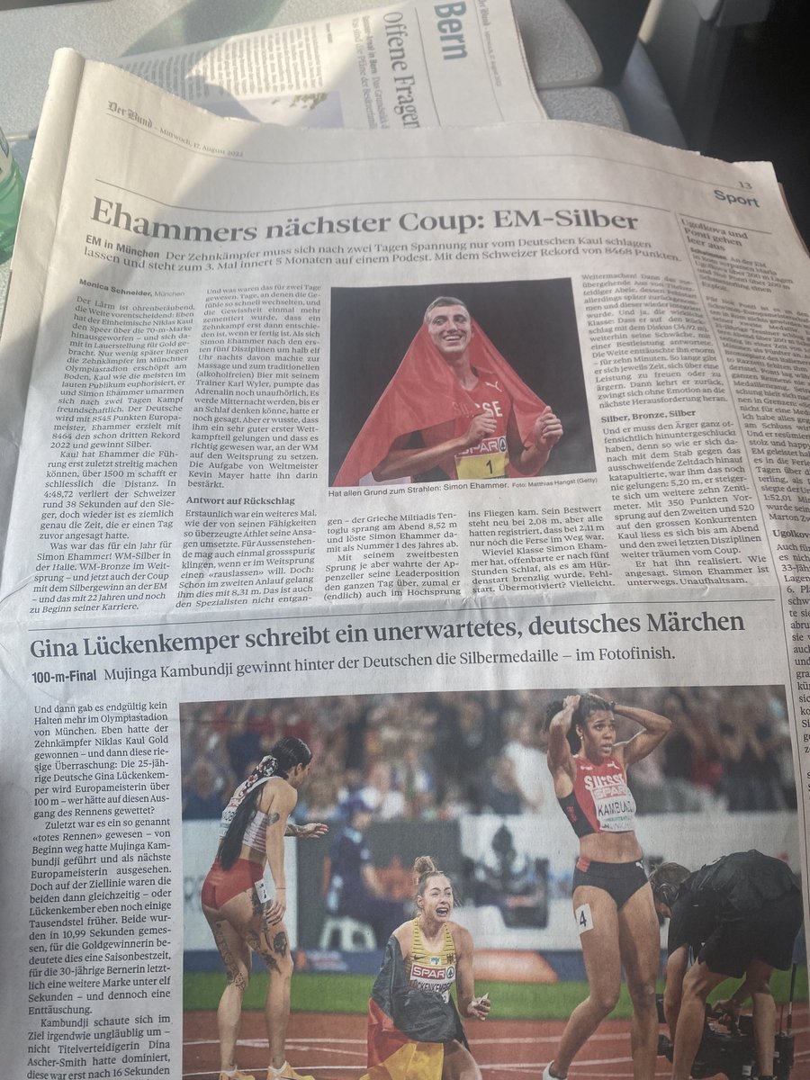 2 x EM-Silber für die Schweiz war nur eine Headline wert? ⁦<a href="/tagesanzeiger/">Tages-Anzeiger</a>⁩