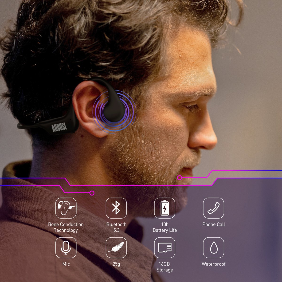 DigitalDaffodil's tweet photo. 🔥 Brand New Release 🔥
Check out the all-new August EP400 Bluetooth Bone Conduction #headphones 

Includes Multipoint Connection, 16GB Integrated MP3 Storage, Bluetooth 5.3, 10h Battery Life &amp; only weights 25Grams!
https://t.co/3ebV5h5zkL
.
.
.
#deal #Amazon #Giveaway #ElonMusk https://t.co/lO938Qfnel