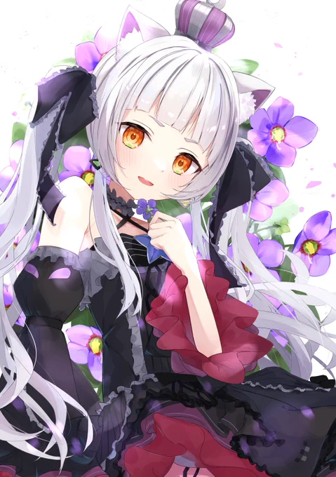 4周年おめでとう～～～!!!! #紫咲シオン4周年記念 #シオンの書物 