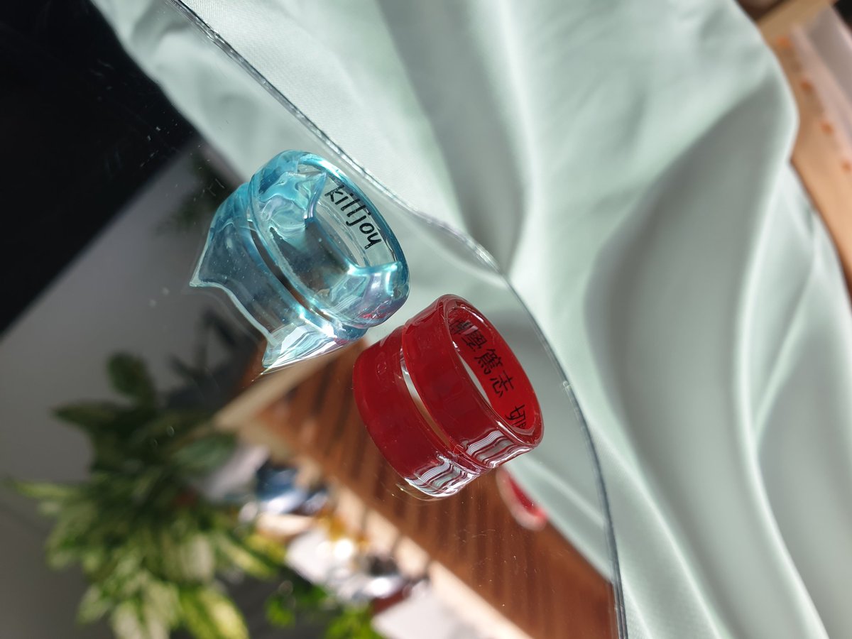 레진 반지 커미션 작업했습니다 신청 감사합니다😊😊💕