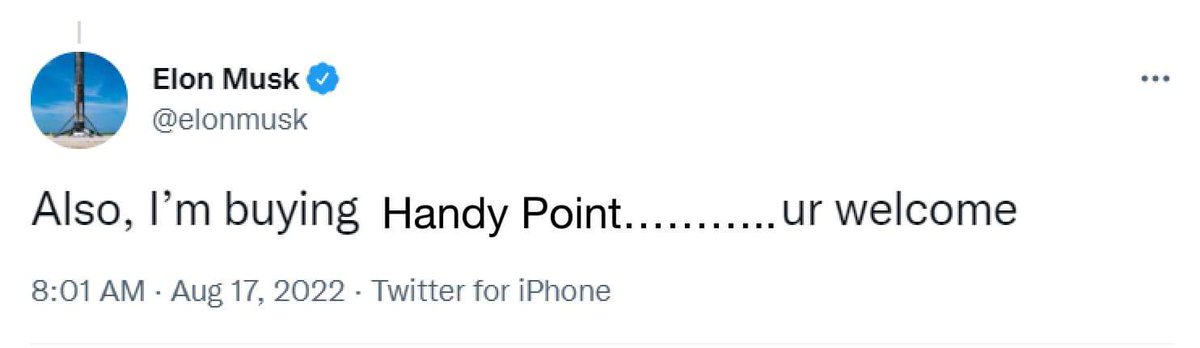 HandyPointPoddy's tweet photo. Huge news. https://t.co/1H888Mrx8V