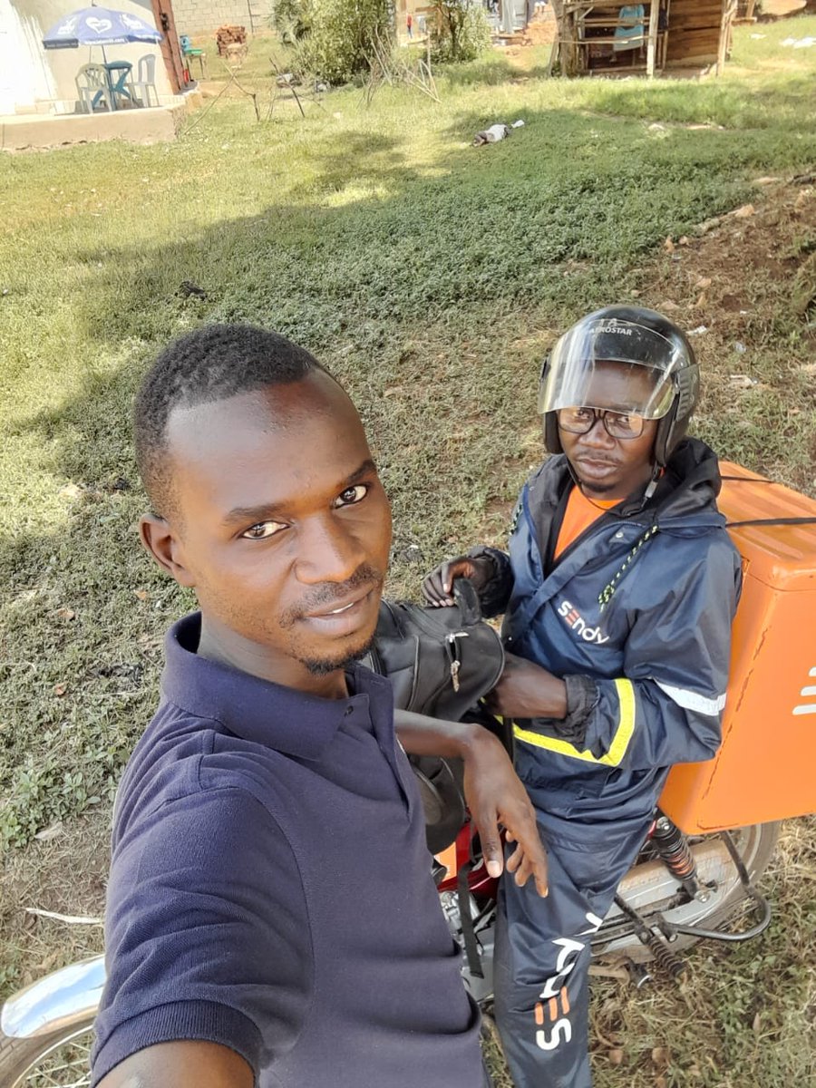 'It is delivery that makes the orator's success'. - Johann Wolfgang

Below is a selfie of our salesperson with a delivery person, ready to deliver goods to one of his customers.
#productdelivery 
#salesandmarketing