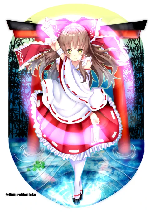 霊夢ならこんな感じだね。 