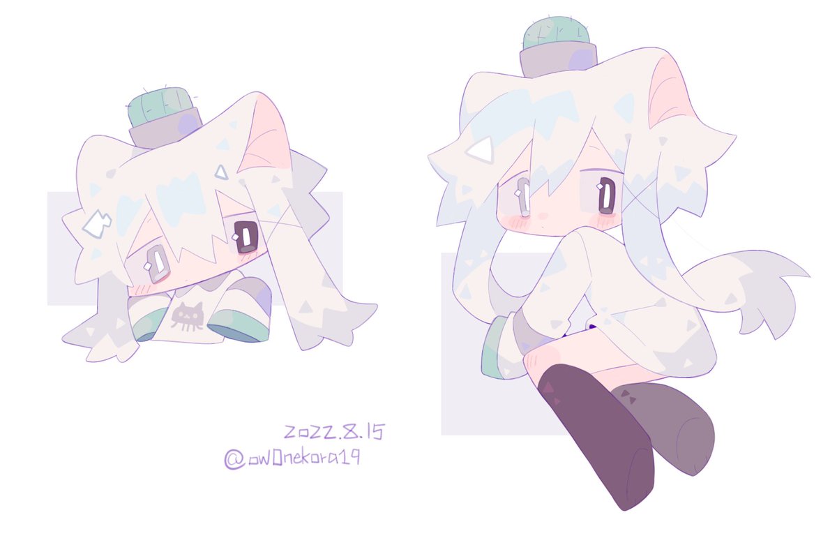 ow0nekora19's tweet photo. #絵柄が好みって人にフォローされたい 
#夏の創作クラスタフォロー祭り 
😊💕👉👈 https://t.co/9P9VmNIl8n
