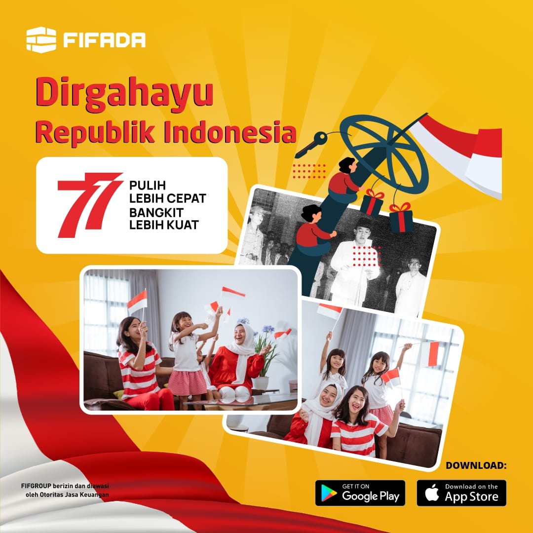 fifadaofficial's tweet photo. Saatnya kita menyalakan semangat kemerdekaan Indonesia, semoga hari kemerdekaan ini membawa kedamaian, kegembiraan, dan kekuatan bagi seluruh rakyat Indonesia.

Dirgahayu ke 77 Republik Indonesia

Pulih lebih cepat
Bangkit lebih kuat

#FIFADA #wujudkanimpianmusekarang https://t.co/IWUksxifFr
